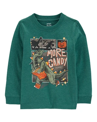 Toddler Dinosaur Halloween Graphic Tee