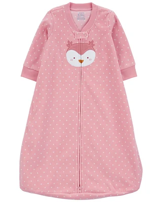 Baby Owl Fleece Sleep Bag