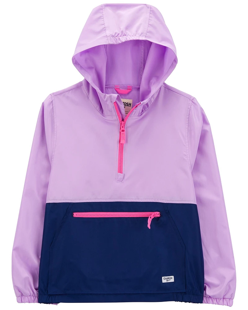 Kid Colorblock Packable Windbreaker