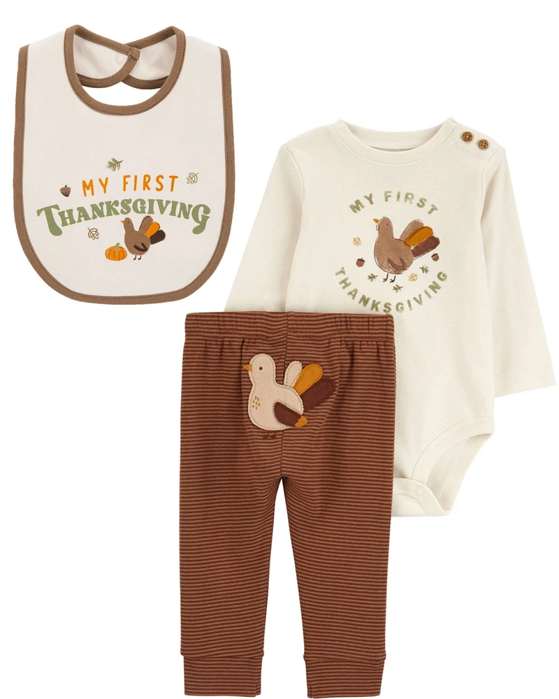 Baby 3-Piece Thanksgiving Set