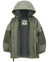 Toddler Fleece-Lined Midweight Utility Jacket