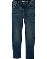 Kid Dark Wash Straight-Leg Jeans