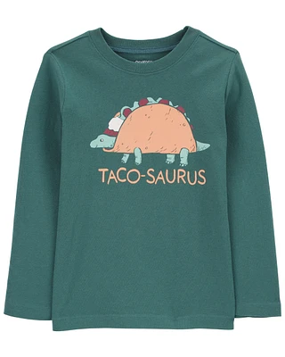 Toddler Taco-Saurus Graphic Tee