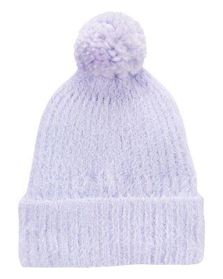 Kid Foldover Pom Beanie