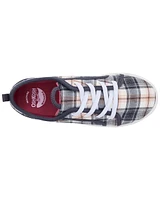 Kid Plaid Canvas Sneakers