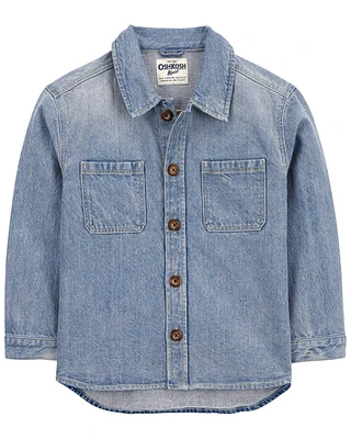 Kid Denim Shacket