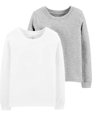 2-Pack Long-Sleeve Undershirts