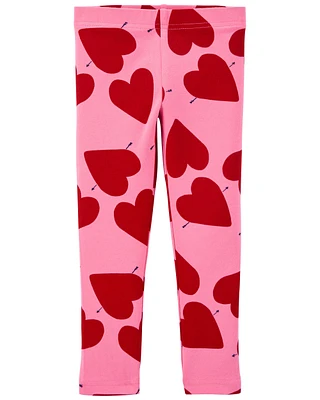 Baby Valentine's Day Heart Leggings