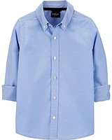 Kid Uniform Button-Front Shirt