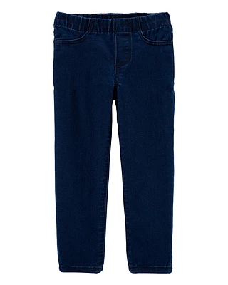 Kid Dark Wash Skinny-Leg Jegging