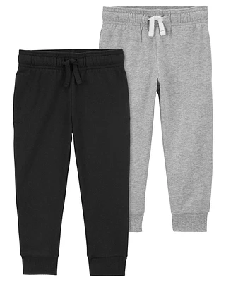 Toddler -Pack Pull-On French Terry Joggers