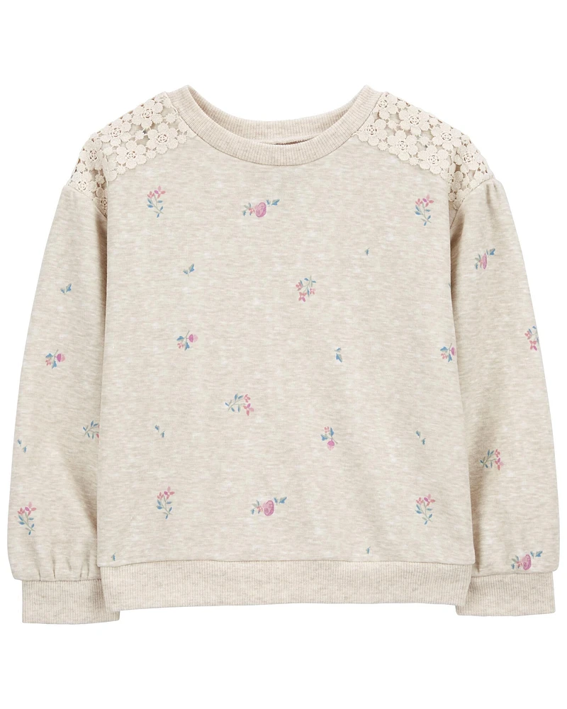 Baby Embroidered Fleece Pullover