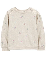 Baby Embroidered Fleece Pullover