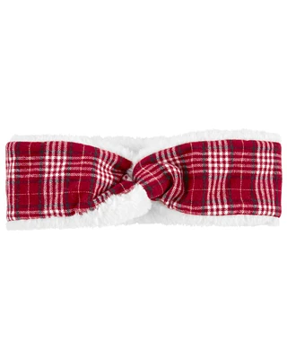 Toddler Plaid Ear Warmer