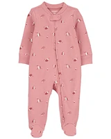 Baby 2-Pack 2-Way Zip Cotton Footie Sleep & Play Pajamas