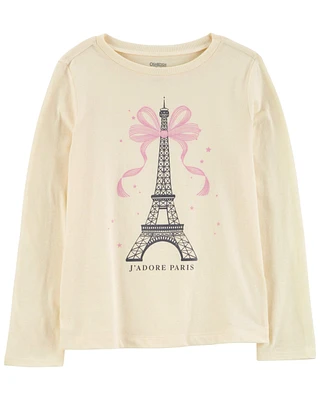 Kid Paris Long-Sleeve Graphic Tee