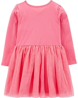 Toddler Tutu Jersey Dress