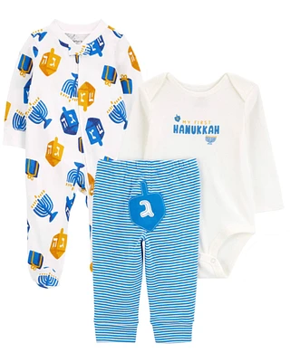 Baby 3-Piece Hanukkah Set