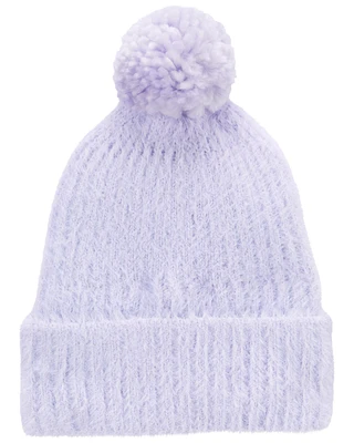 Kid Foldover Pom Beanie