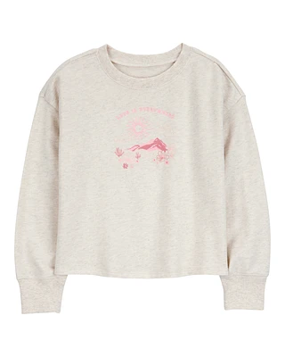 Kid Mountain -Top French Terry Pullover