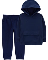 Toddler 2-Piece Fleece Hoodie & Pants Set