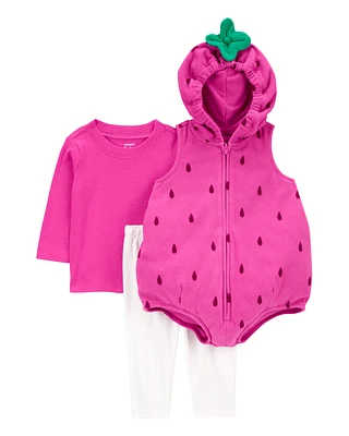 Baby 3-Piece Strawberry Halloween Costume