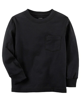 Kid Long-Sleeve Pocket Tee