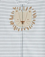 Baby Striped Lion Print Sleep Bag