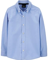 Kid Uniform Button-Front Shirt