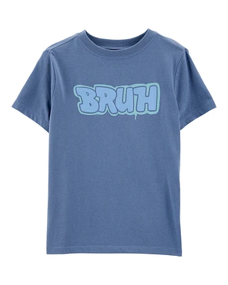Kid Bruh Short-Sleeve Graphic Tee - Blue
