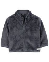 Baby Zip-Up Sherpa Cardigan