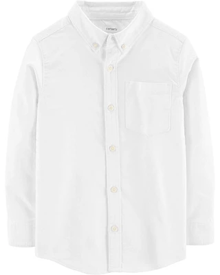 Kid Oxford Button-Front Shirt