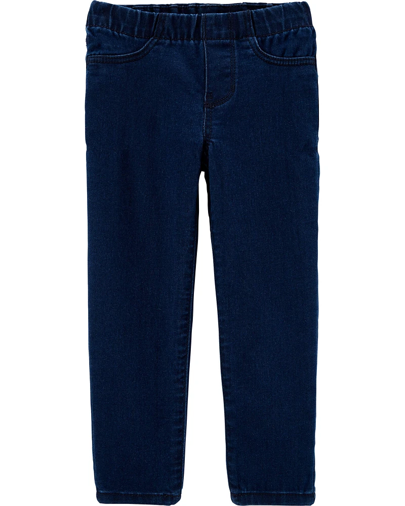 Kid Dark Wash Skinny-Leg Jegging