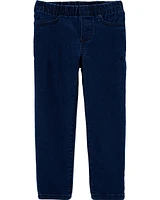 Kid Dark Wash Skinny-Leg Jegging