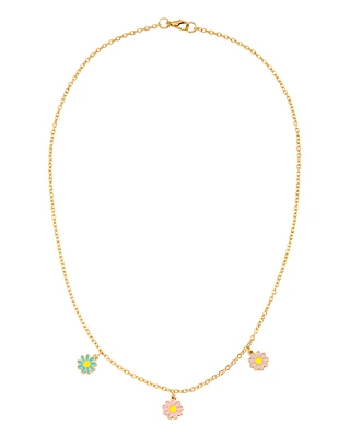 Flower Charm Necklace