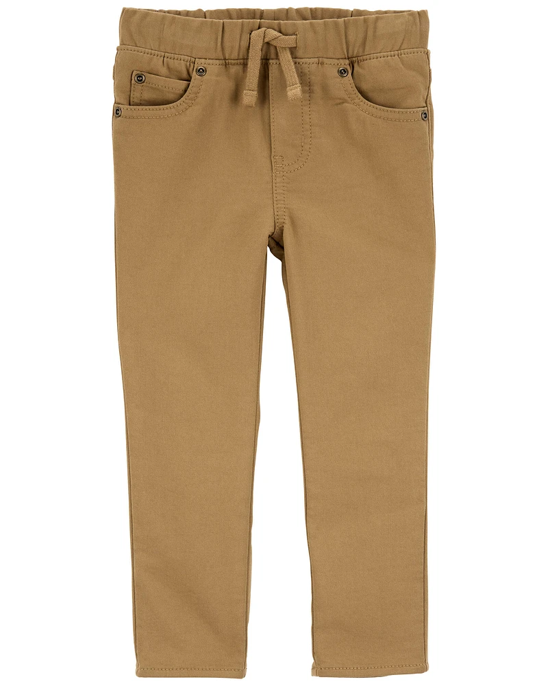 Baby Pull-On Khaki Pants