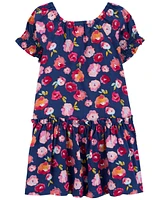 Baby Floral Drop Waist Dress