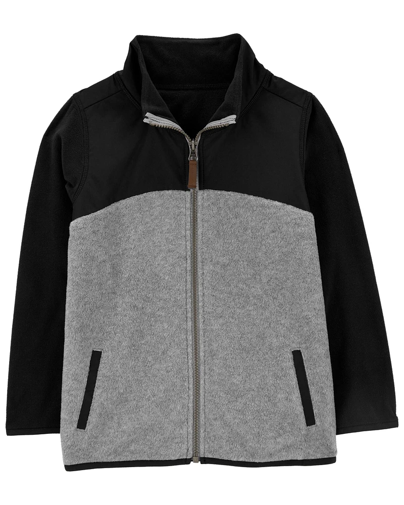 Kid Zip-Up Fleece Jacket