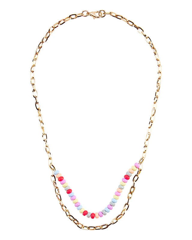 Rainbow Chain Necklace