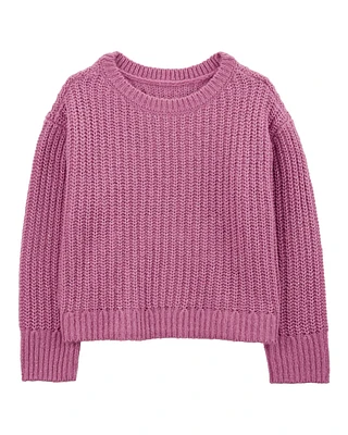 Kid Metallic Relaxed-Fit Sweater