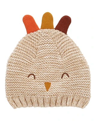 Baby Crochet Thanksgiving Turkey Cap