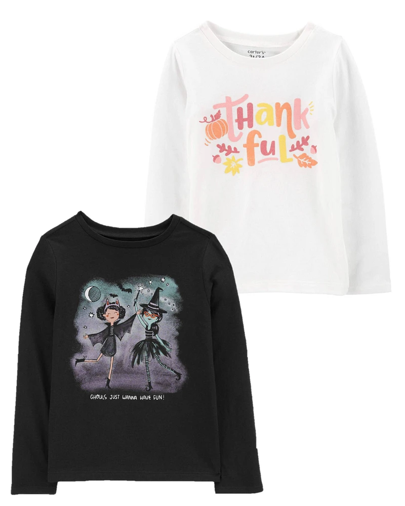 Kid 2-Pack Holiday Graphic Tees