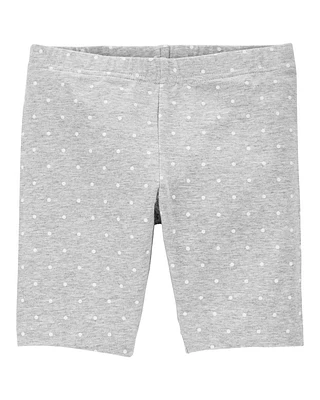 Kid Polka Dot Bike Shorts
