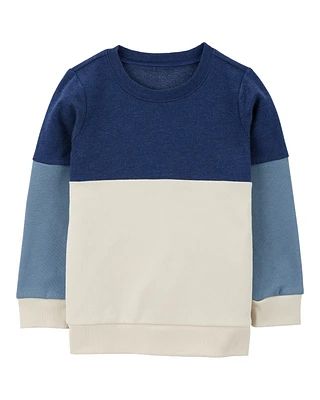 Baby Colorblock Fleece Pullover