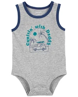 Baby 'Cruisin' with Daddy' Sleeveless Bodysuit