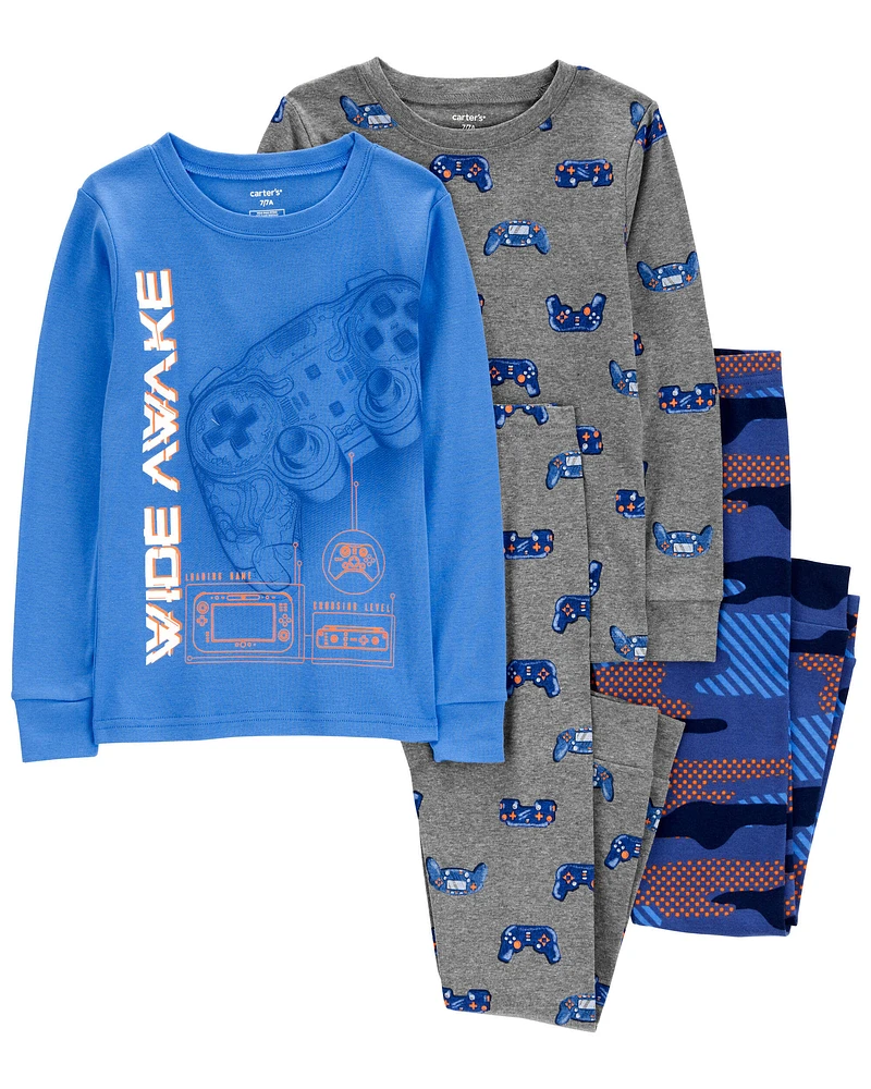 Kid 4-Piece Gamer Pajamas