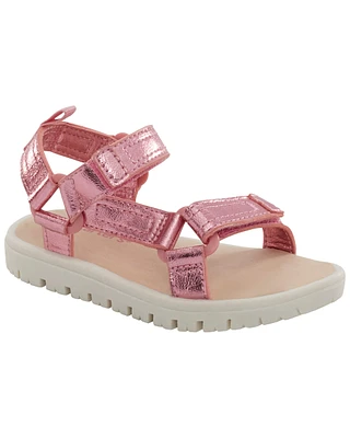 Kid Hook & Loop Strap Sandals