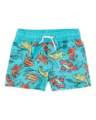 Toddler Iguana Swim Trunks