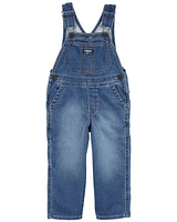 Toddler Knit-Like Denim Overalls