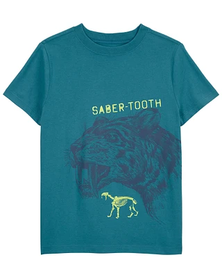 Kid Saber Tooth Graphic Tee